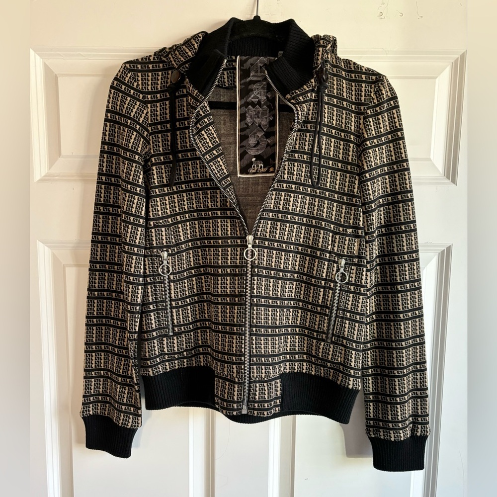 L.A.M.B. Fall 2007 Wool Hooded Jacket Medium